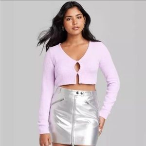 Wild Fable Cropped Sweater